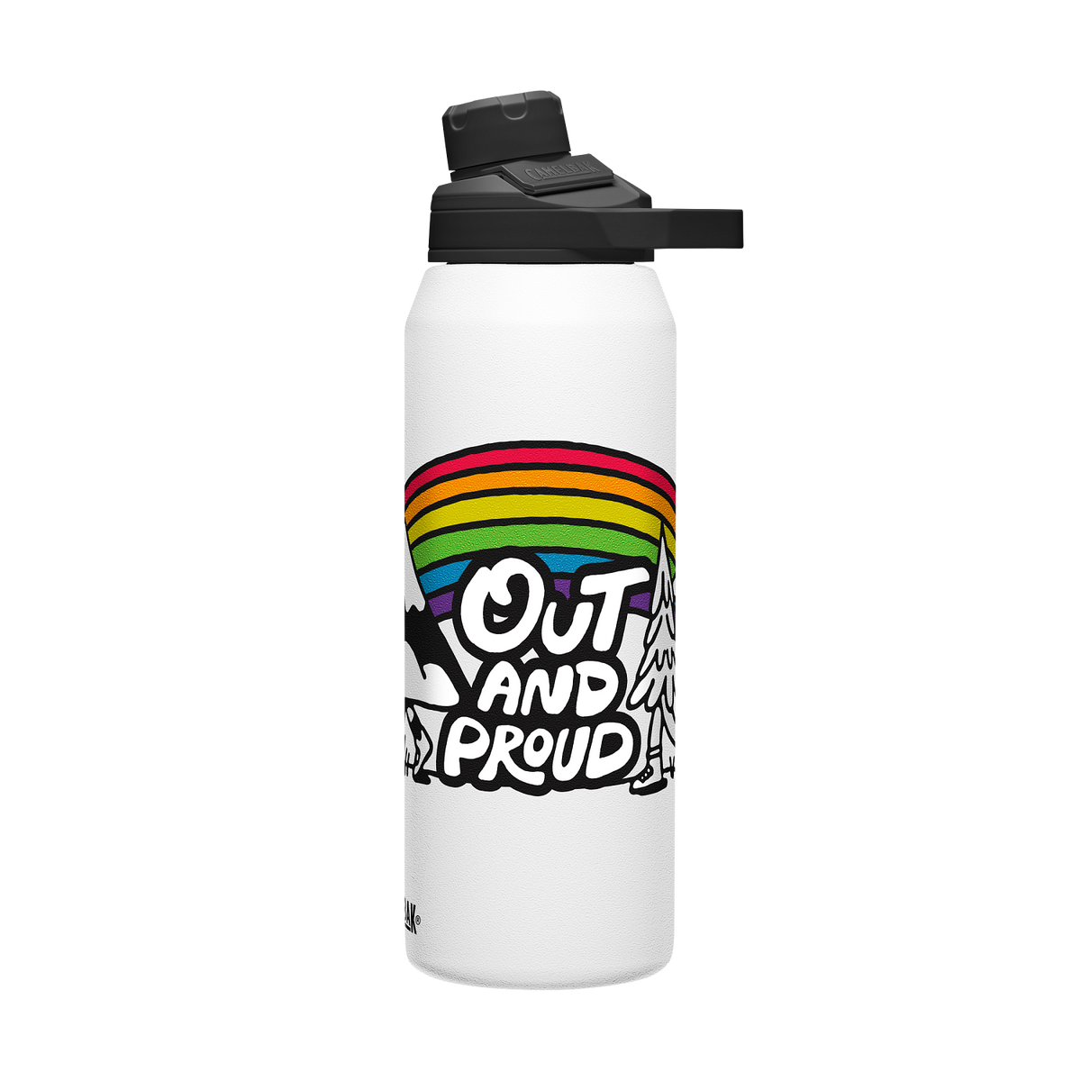 chute-mag-32-oz-water-bottle-insulated-stainless-steel-plus-cleanup-kit-pride-collection-limited-edition-q7 xhvxlhasbo